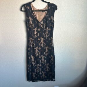 Ryan Michelle blk lace dress